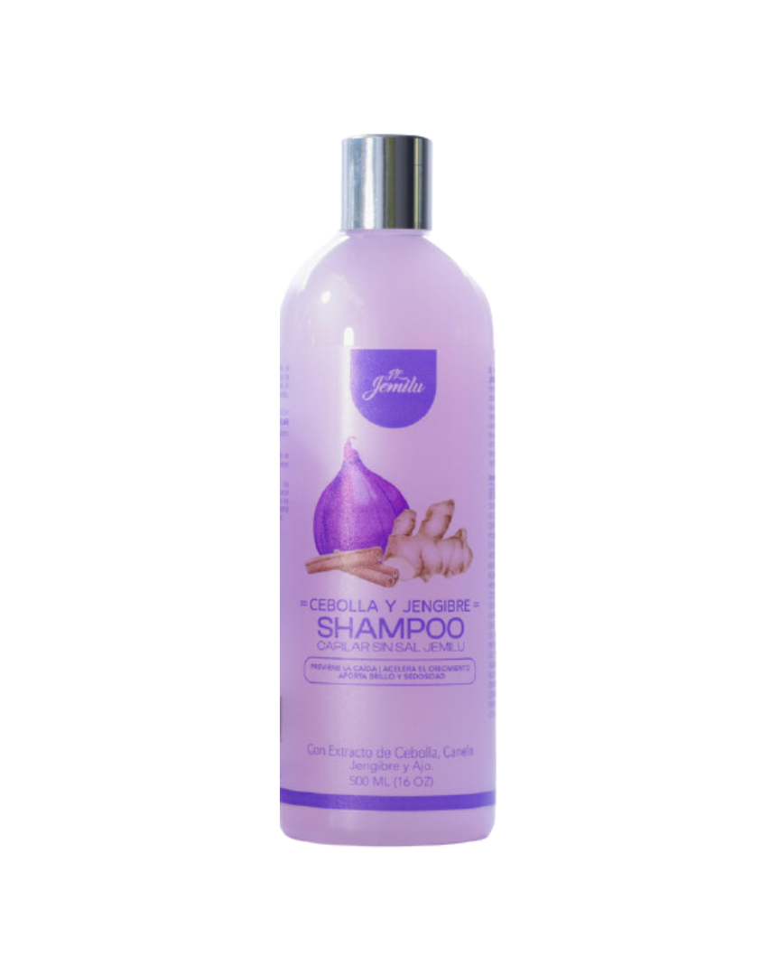 Shampoo Cebolla y Jengibre/ Jemilu