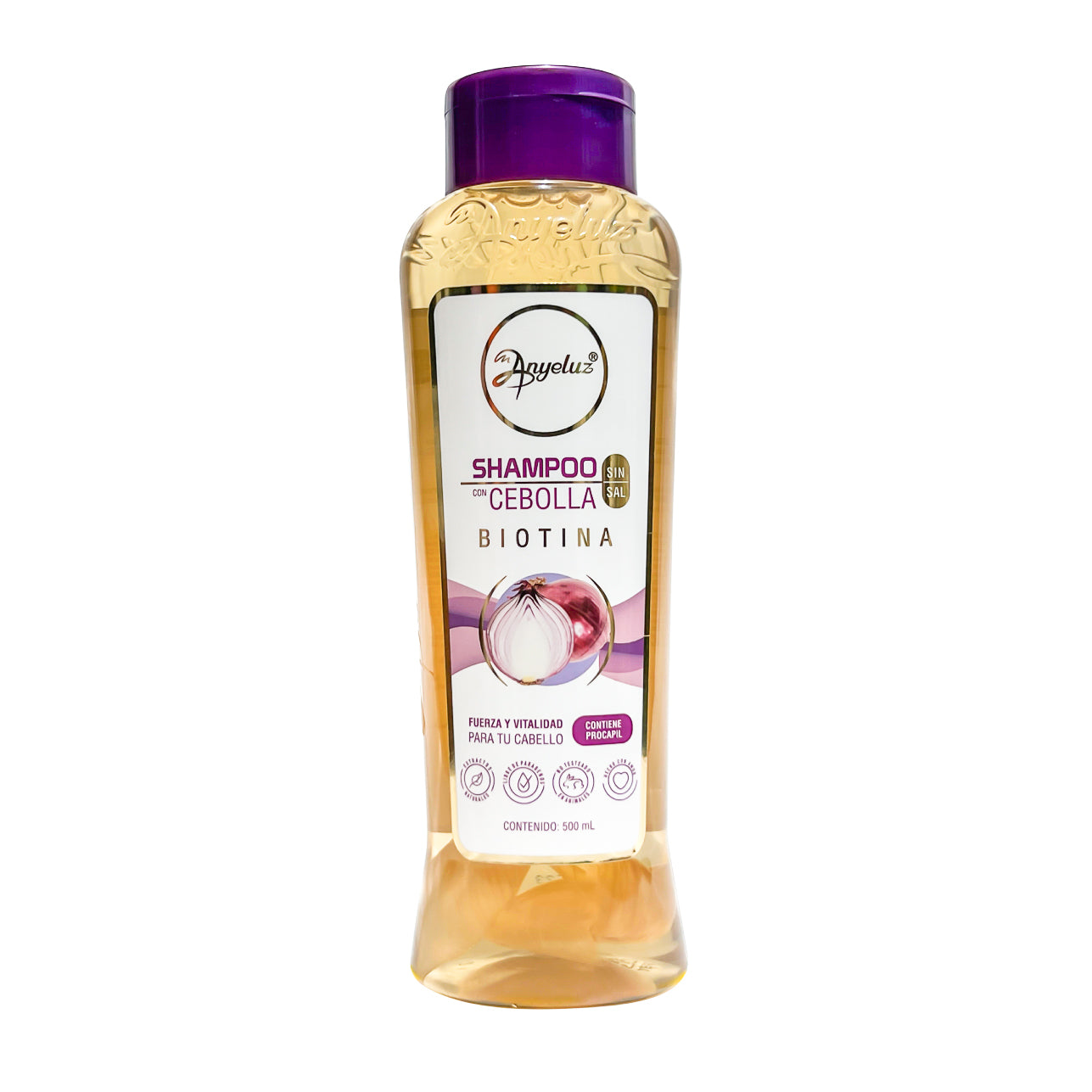 Shampoo con Cebolla y Biotina/ Anyeluz