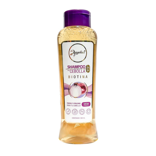 Shampoo con Cebolla y Biotina/ Anyeluz